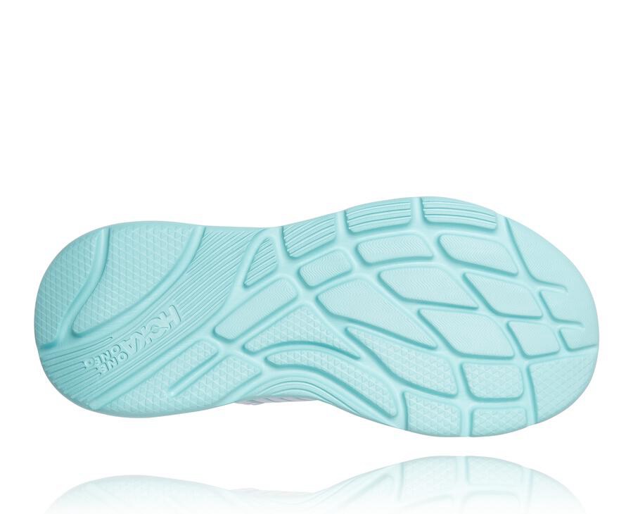 Sandalias Hoka One One Mujer Blancos/Azules - Ora Recovery - CWFT36895